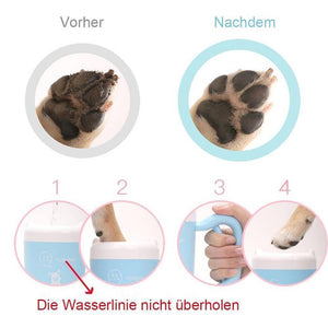 Praktische automatische Tierfußbadtasse