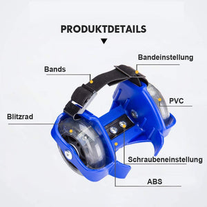 Fersenroller mit LED Beleuchtung, 1 Paar