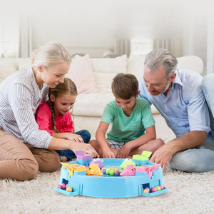 Familien Spielzeug- Frosch essen Erbsen