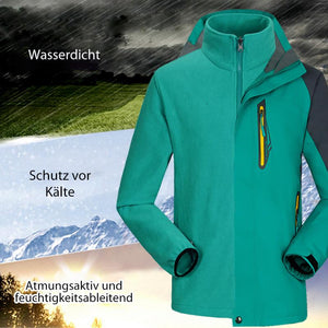 Abnehmbare wind- und wasserdichte Jacke