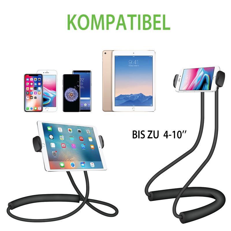 Fauler Hals- Telefon- und Tablet-Halter