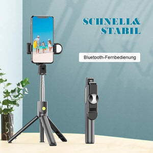 📱Weihnachtsrabatt-50% Rabatt📱Selfie-Stick mit Bluetooth-Fernbedienung