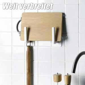 Küche selbstklebender Haken, 2 Stücke