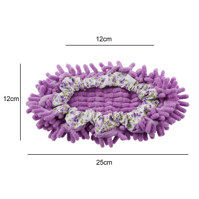 Dicke Chenille-abnehmbare und waschbare Hausschuhe für Männer und Frauen