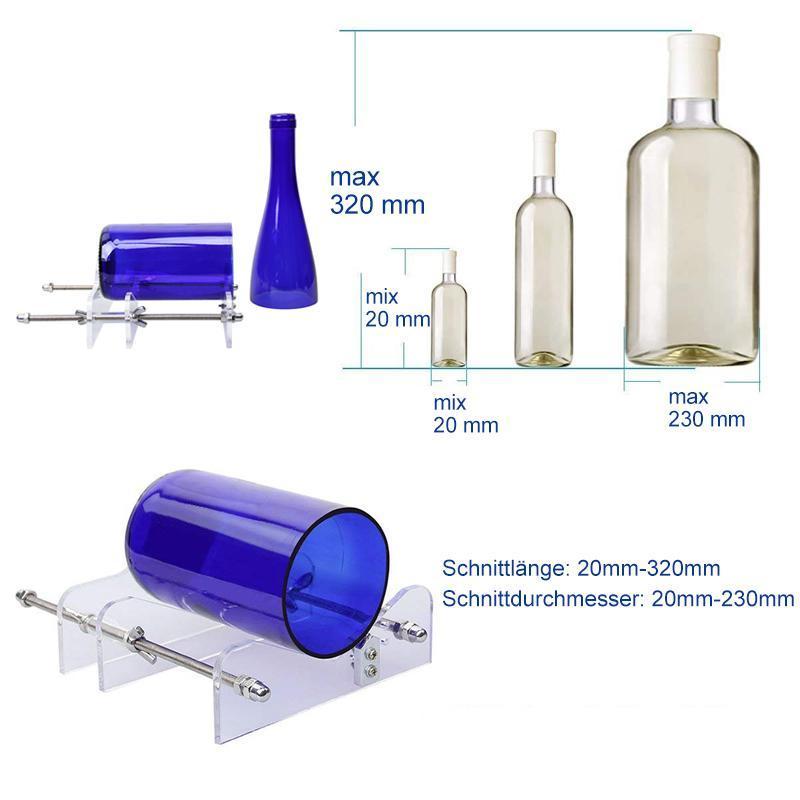 Innovativer DIY Glasflaschen Schneider