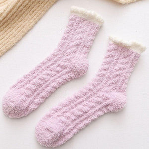 Dicke Fleece Socken