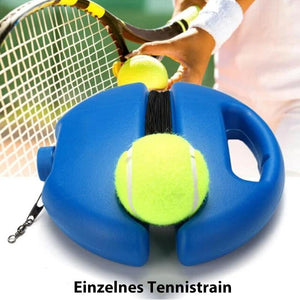 Einzelner Tennistrainer