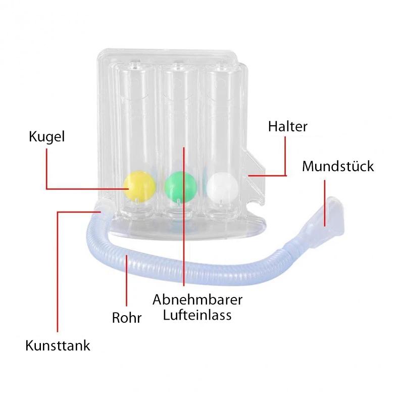 Trainingsgerät für die Lungenkapazität