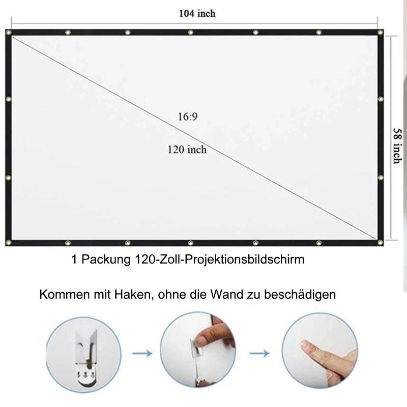 2020 NEU Tragbarer riesiger Outdoor-Filmbildschirm