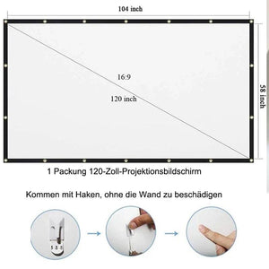 2020 NEU Tragbarer riesiger Outdoor-Filmbildschirm