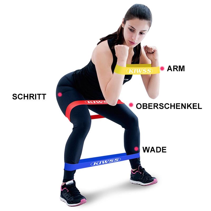 Yoga Stretch Band Set (5 Stücke)