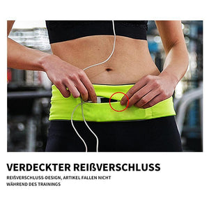 Elastischer Sportgürtel mit Handytasche