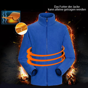 Abnehmbare wind- und wasserdichte Jacke