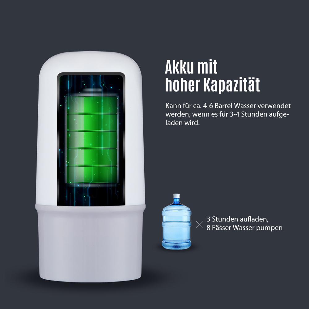 Wiederaufladbare intelligente Wasserpumpe