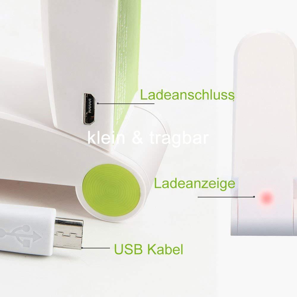 Bequee Tragbarer Mini USB Ventilator / Taschenlüfter