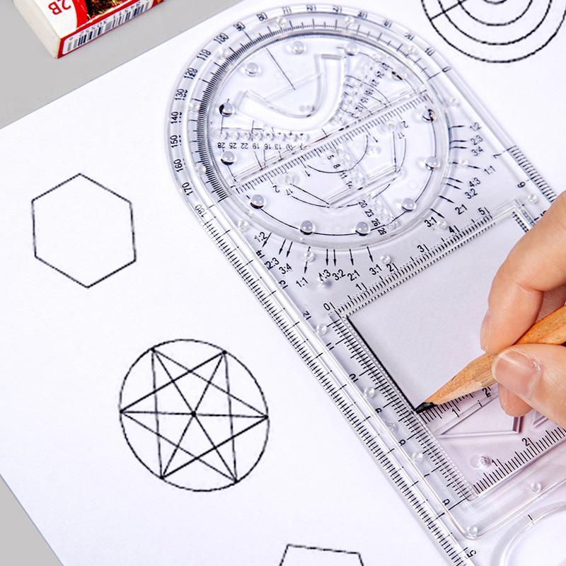 📐Multifunktionales Mathematisches Lineal📏