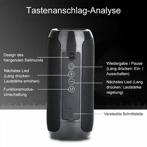 Tragbarer Mini-Lautsprecher ( Bluetooth / Micro SD / AUX )