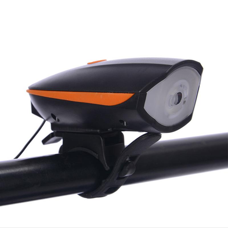 2- in- 1 Fahrrad USB Horn Frontleuchte