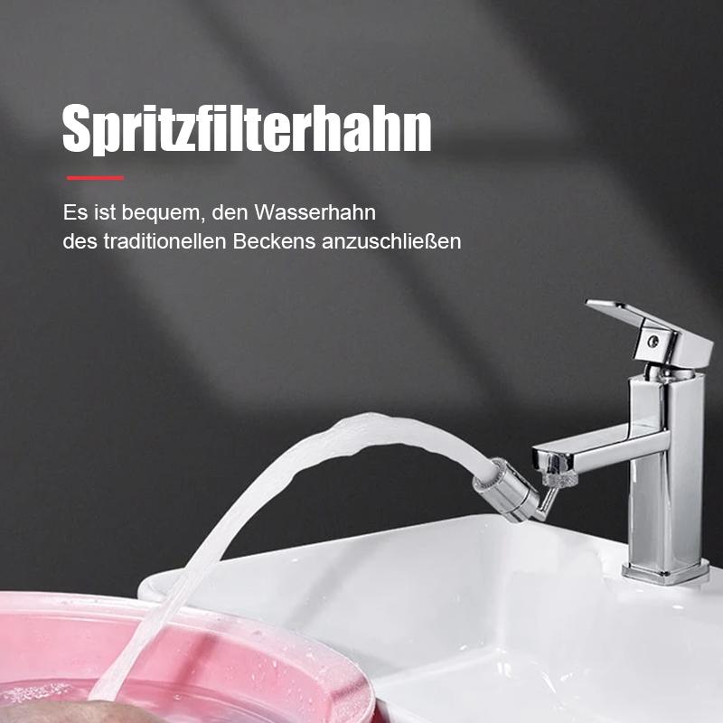 Wasserhahn mit Spritzfilter