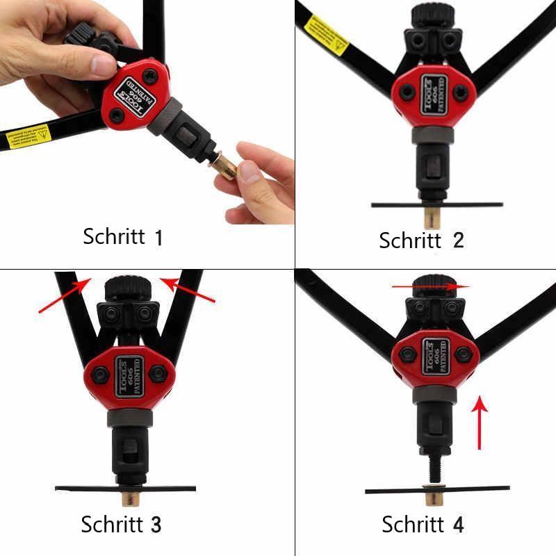 Fortgeschrittener automatischer Nietwerkzeugsatz