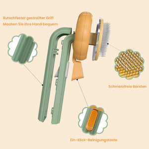 Kürbis Kammbürste für Haustiere