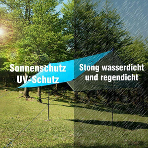 Markise Sonnenschutz Regenschutz Strand Camping Picknick Pad Feuchtigkeitsschutzmatte (nur Zelt, Unterstützung nicht enthalten)