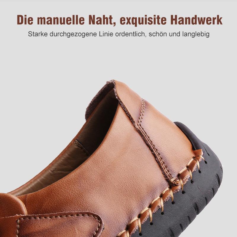 Moderne warme komfortable Lederschuhe