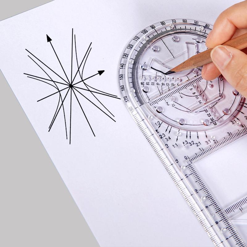 📐Multifunktionales Mathematisches Lineal📏