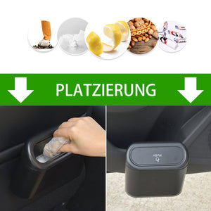 Plastikmülleimer fürs Auto