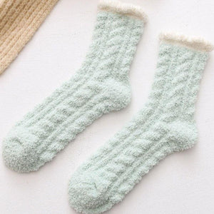 Dicke Fleece Socken