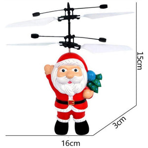 Weihnachtsmann Induktionsflugzeug