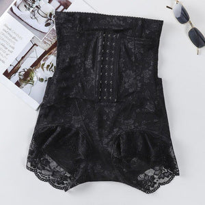 Bauchschlankmachende Shorts mit hoher Taille