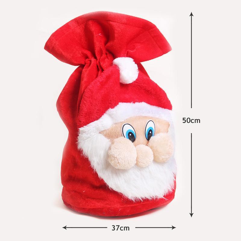 Geschenktüte im Santa Claus-Stil