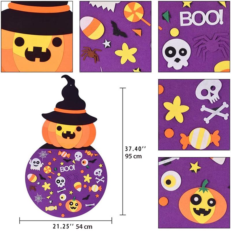 🔥 Last Day Promotion 🎃 DIY Halloween Kürbis Hexe