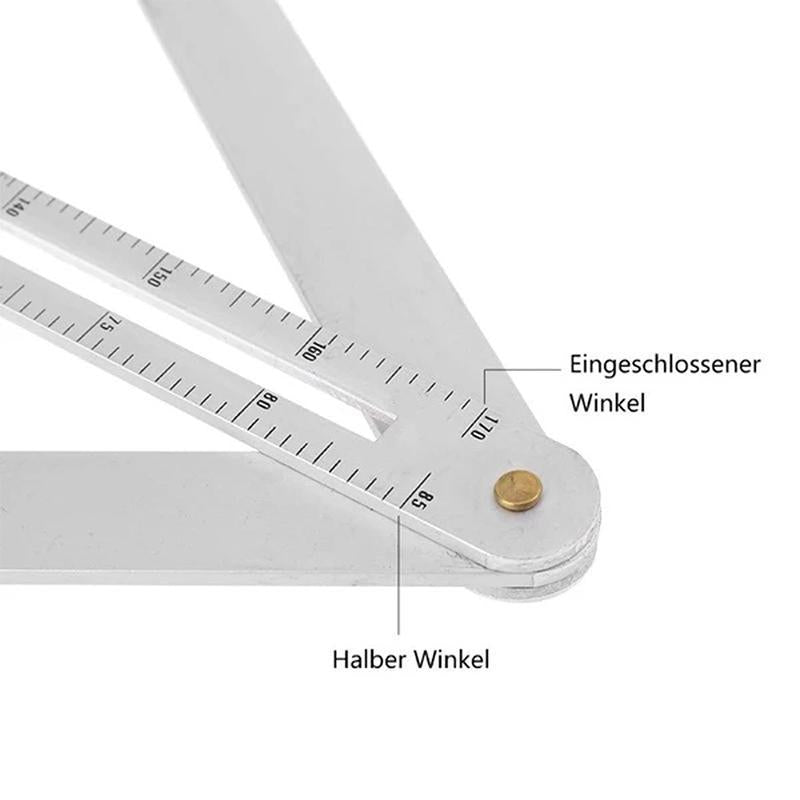 Winkelmesser aus Edelstahl