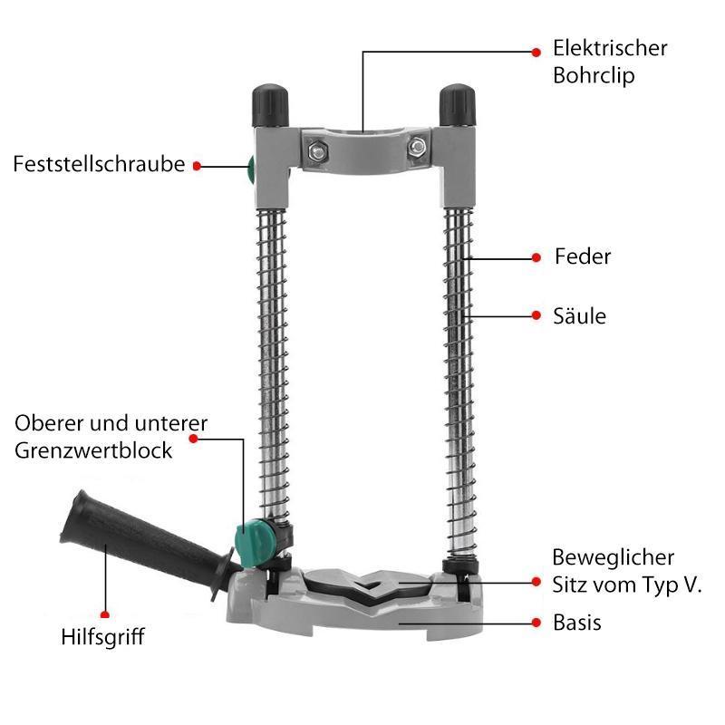 Elektrische Bohrständer mit einstellbarer Winkelposition