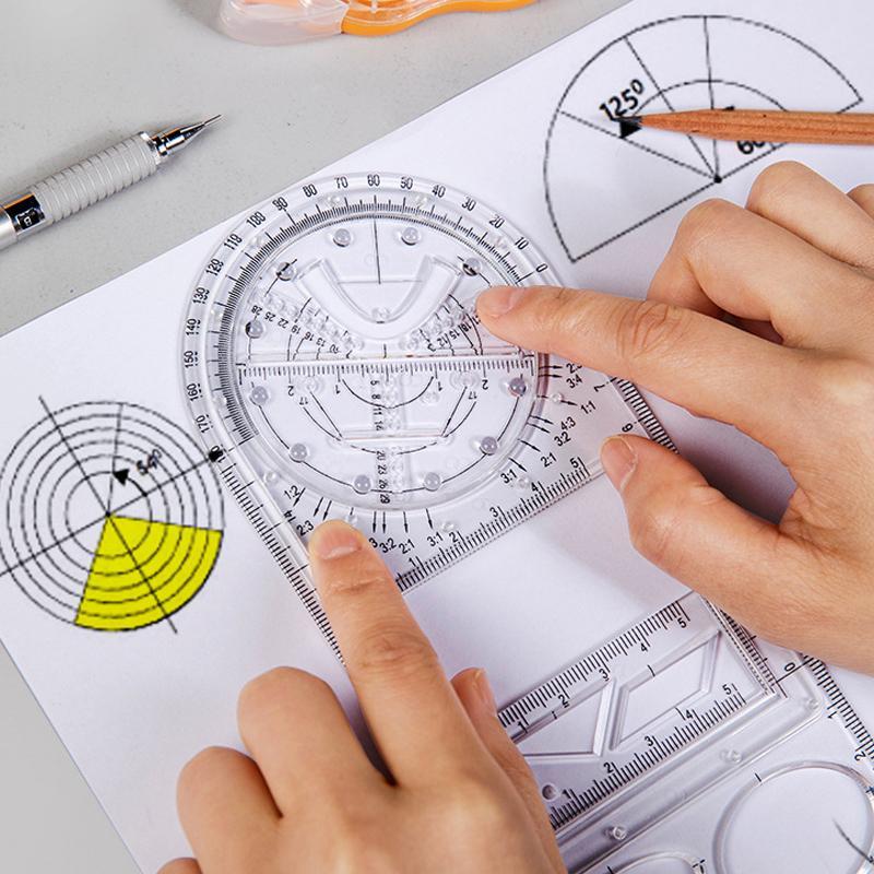 📐Multifunktionales Mathematisches Lineal📏