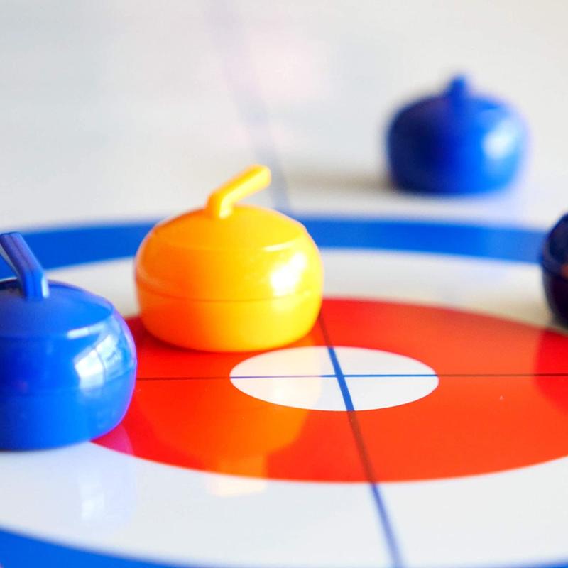 Mini-Tisch-Curling-Bälle