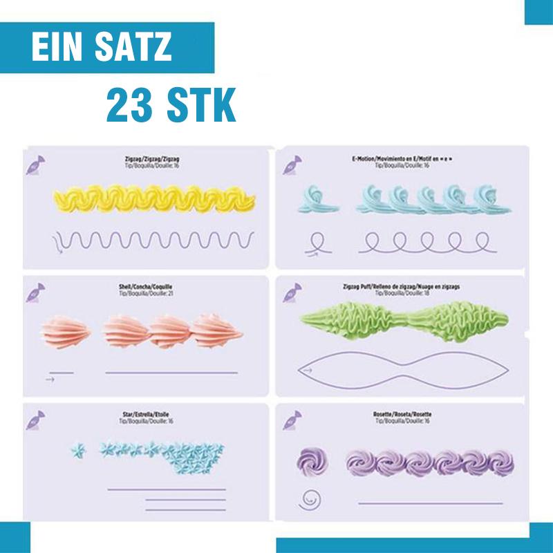 Dekoratives Kuchen-Übungsset