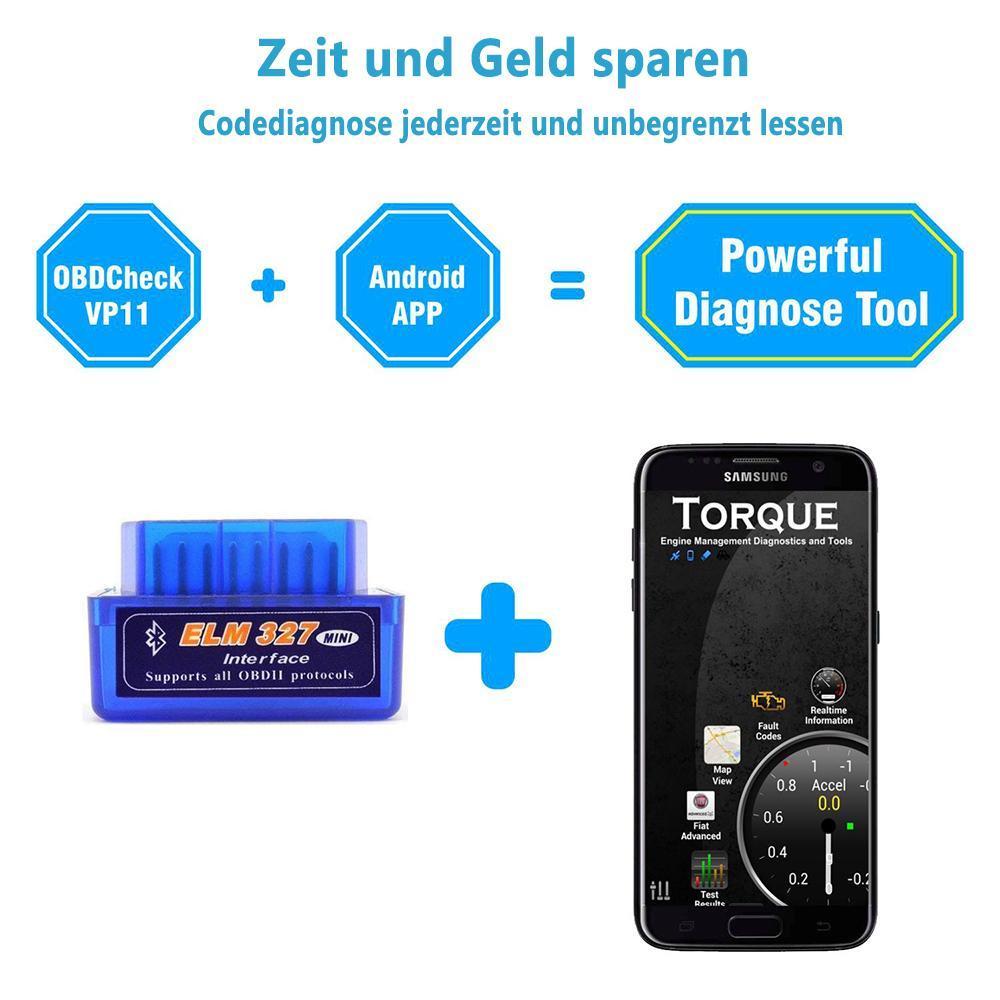 Auto Arzt OBDII ELM327 Bluetooth-Auto-Detektor