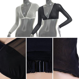 Damen Nahtlose Arm Shaper Mesh Shaping Unterwäsche