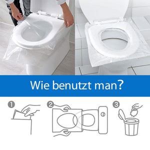 Einweg-Toilettensitzabdeckung (50 Stücke)