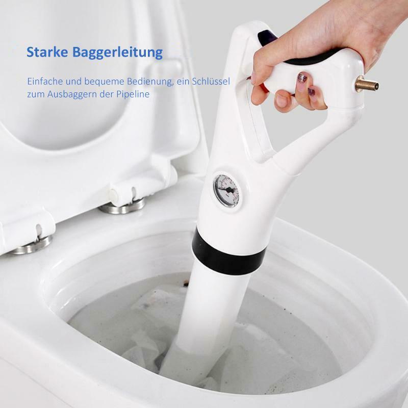 Leistungsstarker Air Blaster Plunger - Weiß