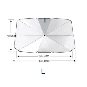 Faltbarer Sonnenschirm für Autos