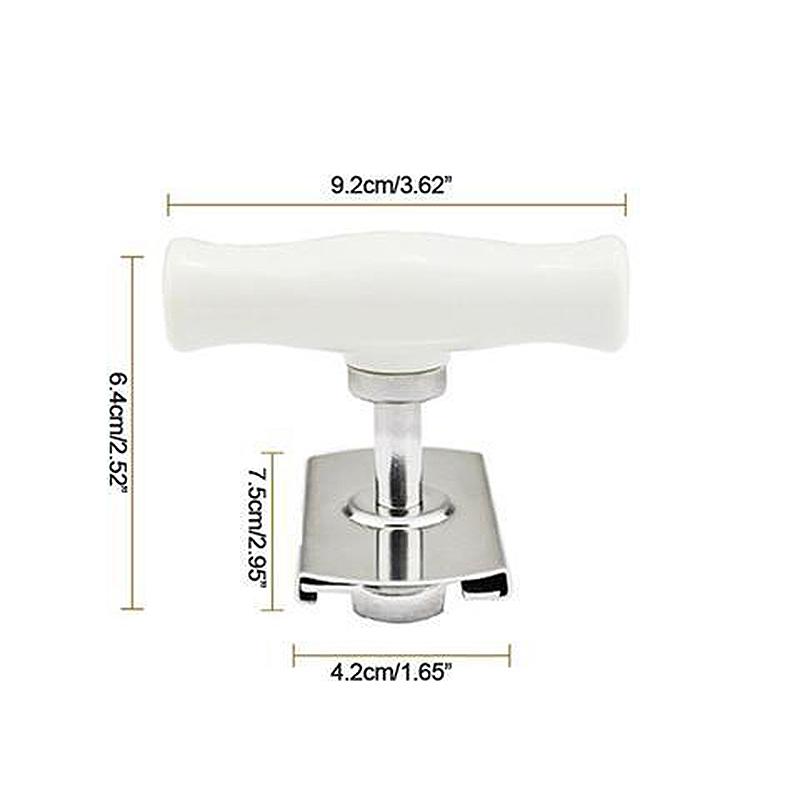 Größenverstellbarer Dosenöffner aus Edelstahl, Flaschenverschluss