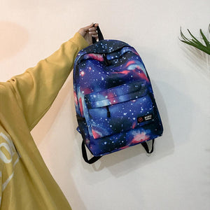 Galaxy Rucksack Unisex Schulrucksack-nette Tasche