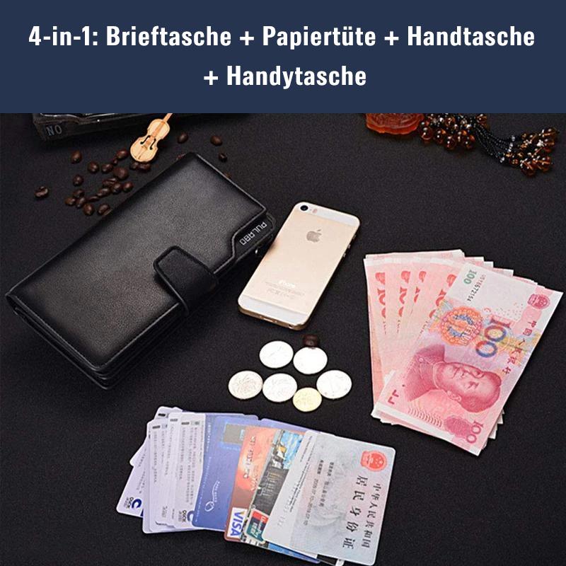 Lange Brieftasche mit Reißverschluss