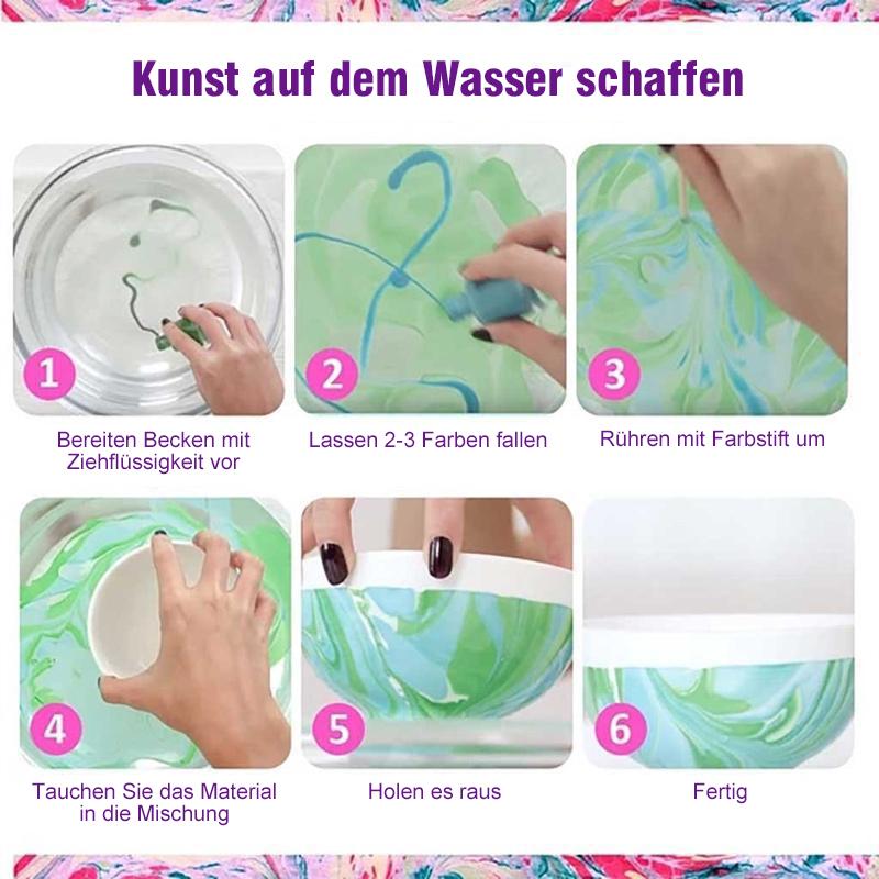 Kunstfarben-Set auf Wasserbasis