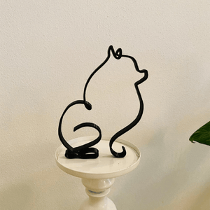 Kleine Tierkunstskulptur