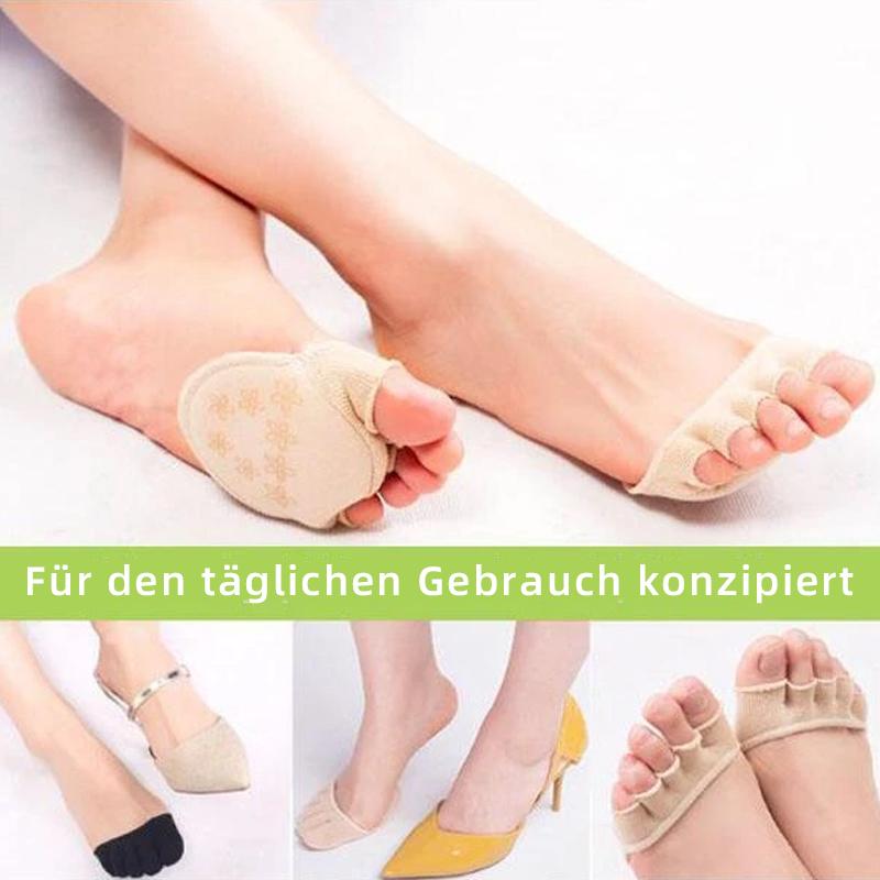 Bequeme rutschfeste korrigierende Zehensocken